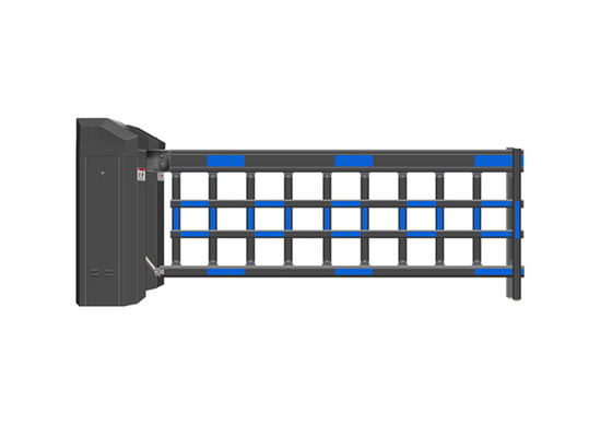 Barreira de acesso com lança aérea IP54 9s com 3 milhões de vezes MTBF para controle automático de estacionamento
