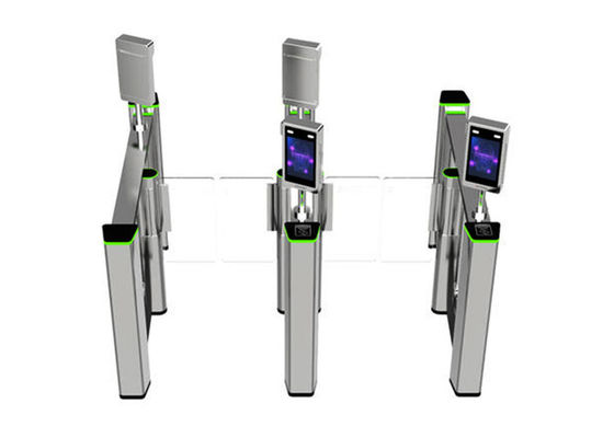 Catraca giratória para pedestres de 600mm em aço inoxidável SS314 com tempo de abertura de 0,4S