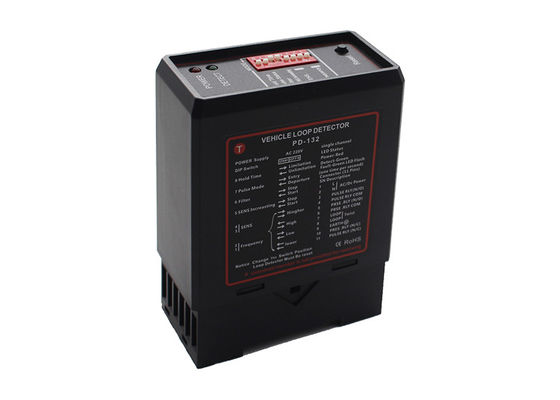 Detector de Loop Veicular Ajustável PD132 de 170KHz com 4 Incrementos e Carcaça de Plástico ABS