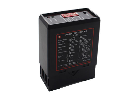 Detector de Loop de Canal Único para Segurança de Cancelas de Estacionamento com Tempo de Reação de 100ms, Relés de Saída 240V/5A e Sensibilidade Ajustável