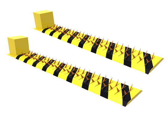 Barreira Eletromecânica Anti-Pneus com Motor DC de Alto Torque IP68 à Prova d'Água Construção em Aço A3 para Controle Veicular