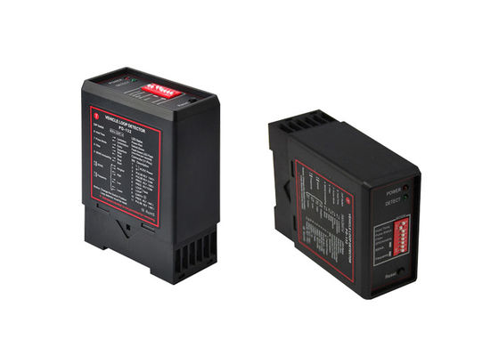 Detector de veículos de circuito indutivo 230 VAC de sensibilidade ajustável com faixa de frequências de 20 kHz a 170 kHz para estacionamento de automóveis