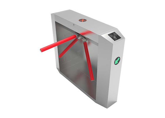 Catraca Tripé com Amortecedor Hidráulico, Largura de 550mm e Classificação IP45 para Controle de Acesso Seguro