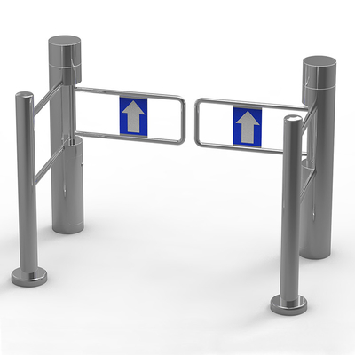Porta acrílica à altura da cintura SUS304 da barreira do balanço do braço de AC220V