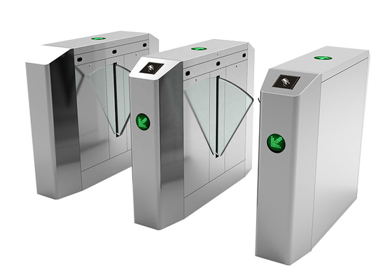 As portas IP44 da barreira da aleta da espessura do indicador 1.2mm do diodo emissor de luz batem os torniquetes de vidro