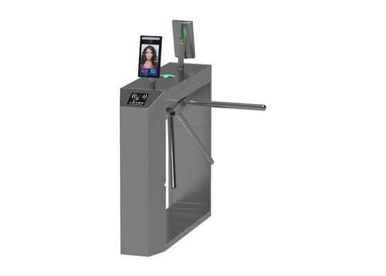 Catraca Tripé Bidirecional em Aço Inoxidável SS304 com 550mm de Largura para Controle de Pedestres