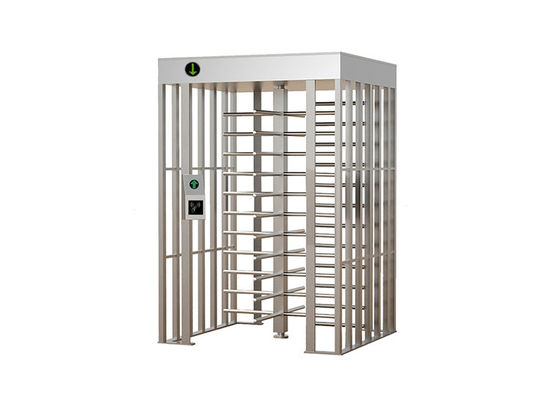 Turnstile de largura total RS485 de faixa única com 2CBM Volume do pacote e IP54 Portão de segurança de segurança para pedestres