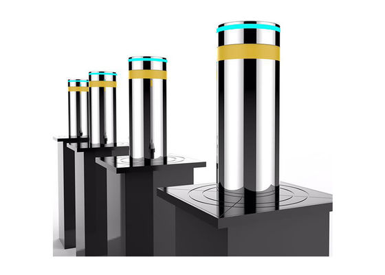 Bollard Hidráulico Retrátil com Superfície Espelhada 6k, Vida Útil de 5 Milhões de Ciclos e Ciclo de Trabalho de 100%