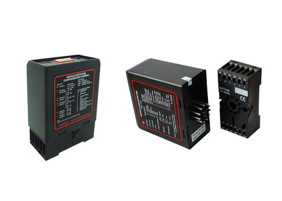 Detector de laço veicular de canal único de 170kHz com tempo de reação de 10ms para controle de acesso