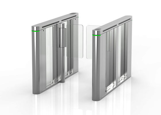 Catraca de barreira giratória com motor DC de 40W anti-choque e mecanismo sem perdas para áreas de alto tráfego