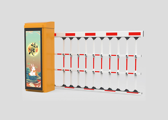 propaganda do fundo do diodo emissor de luz 250W que joga a porta de cerco automática da barreira